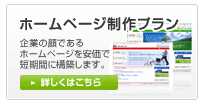 ホームページ制作プラン企業の顔であるホームページを安価で短期間に構築します。詳しくはこちら